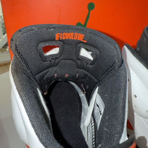 Authentic:Jordan’s retro 6s Gatorade edition. White/orange/cream - Picture 10 of 10